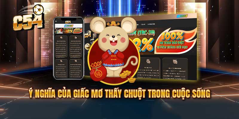 Nằm mơ thấy chuột Điềm báo gì cho bạn